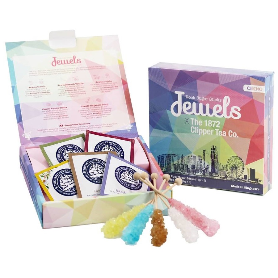 Jewels & Clipper Tea Gift Box [155g] Singapore Food Gifts